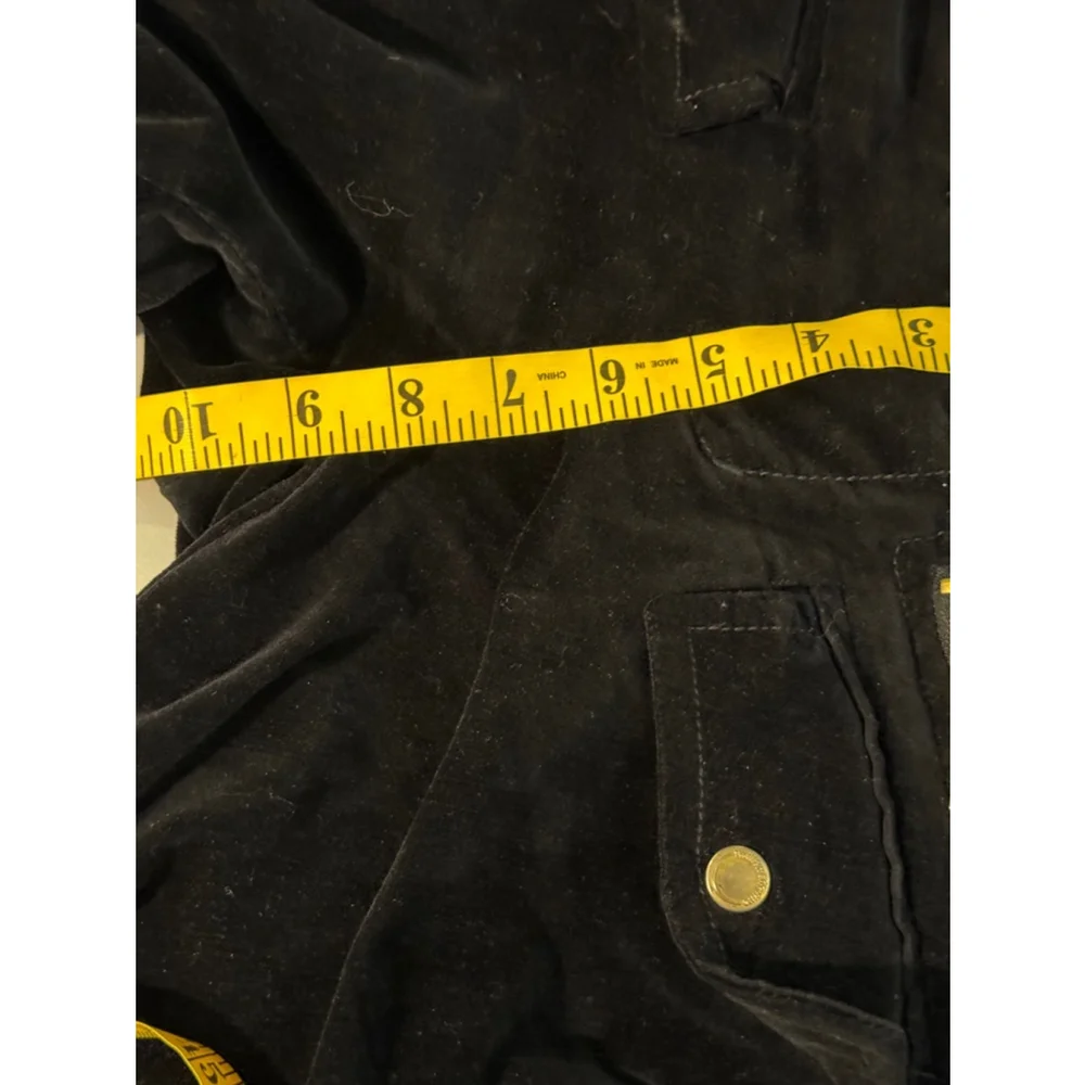 Twill Twenty Two Black Velvet Pants Size 30
